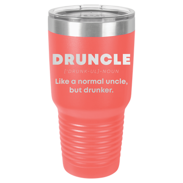 Druncle Design Coffee Tumbler